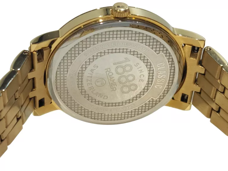 ZEGAREK MĘSKI ZŁOTY ROAMER 709 856.7