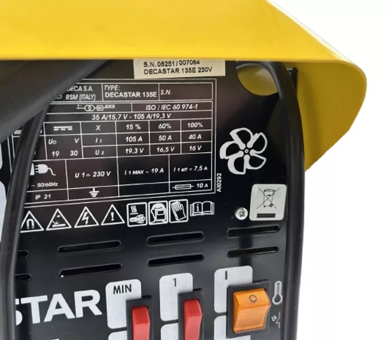 SPAWARKA DECA MIG-MAG DECASTAR 135E