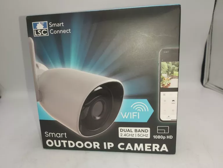 KAMERA ZEWNĘTRZNA SMART OUTDOOR IP CAMERA LSC SMART CONNECT 1080P HD WIFI