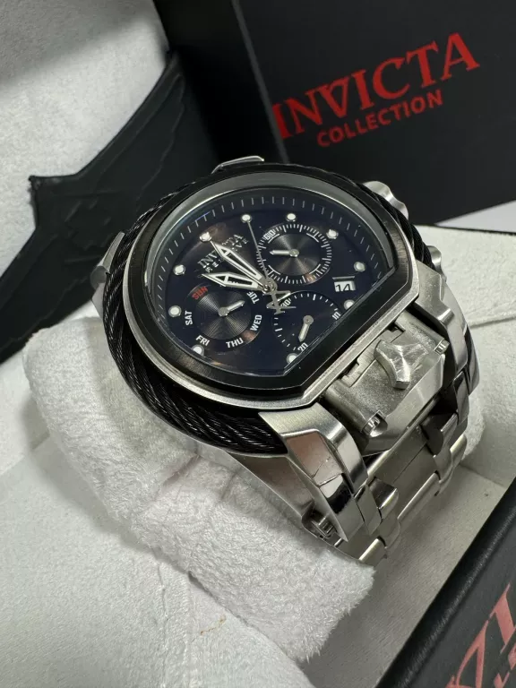ZEGAREK INVICTA RESERVE BLACK DIAL MEN'S WATCH 26584 KOMPLET
