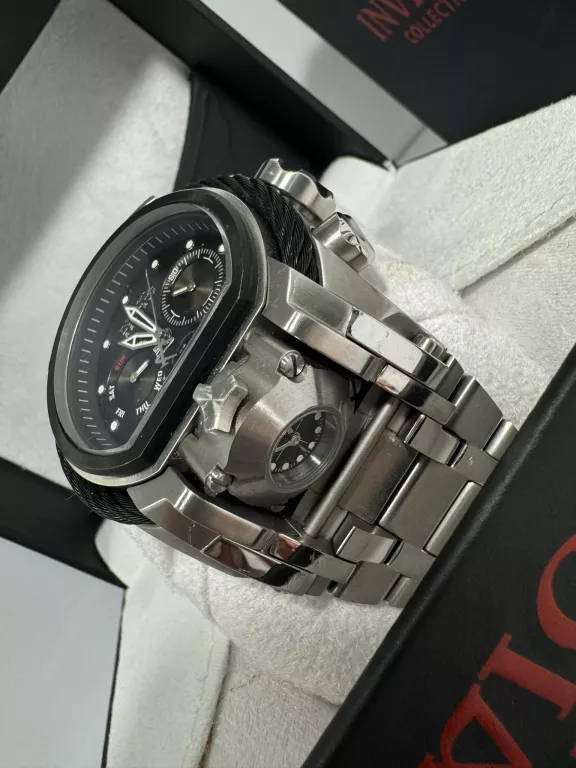 ZEGAREK INVICTA RESERVE BLACK DIAL MEN'S WATCH 26584 KOMPLET