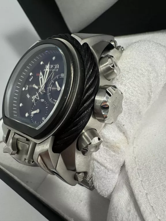 ZEGAREK INVICTA RESERVE BLACK DIAL MEN'S WATCH 26584 KOMPLET