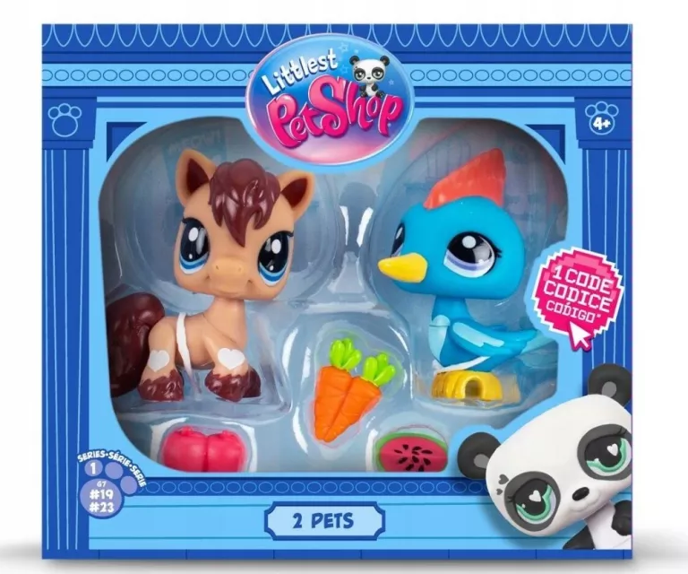 FIGURKI LITTLEST PET SHOP PAIRS 2PAK KONIK PTAK