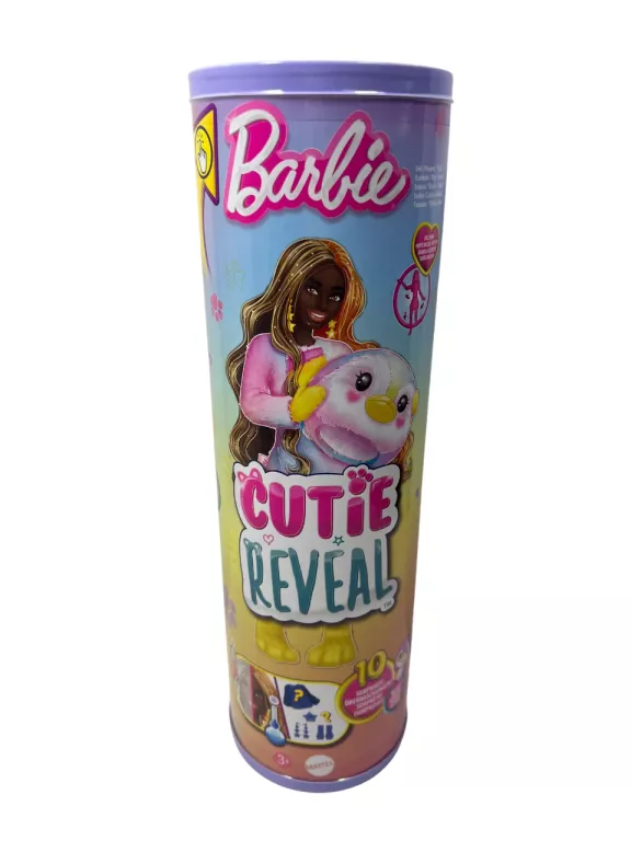 LALKA BARBIE CUTIE REVEAL SERIA KOLOROWE MARZENIA POWYSTAWOWE!