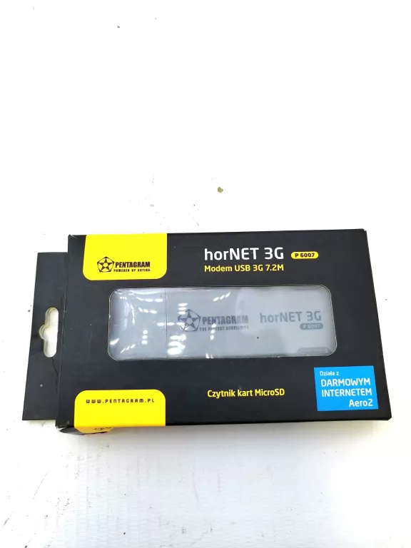 PENTAGRAM THE PERFECT SIMLISITY HORNNET 3G P6007 DO INTERNETU NA KARTĘ W P