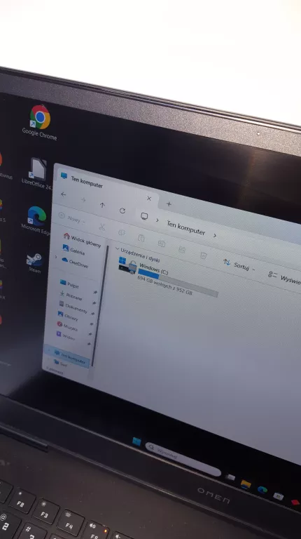 LAPTOP HP OMEN ZASILACZ I7/16GB/1TB RTX 4060 + ZASILACZ