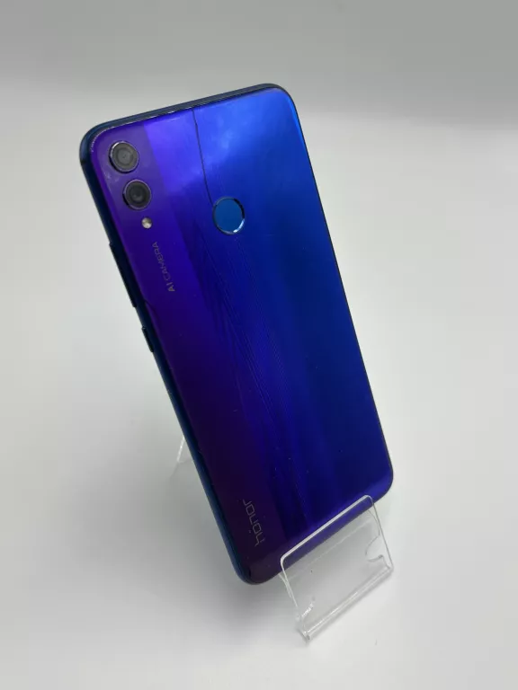 TELEFON SMARTFON HONOR 8X 4 GB/64 GB NIEBIESKO FIOLETOWY SPRAWNY OPIS