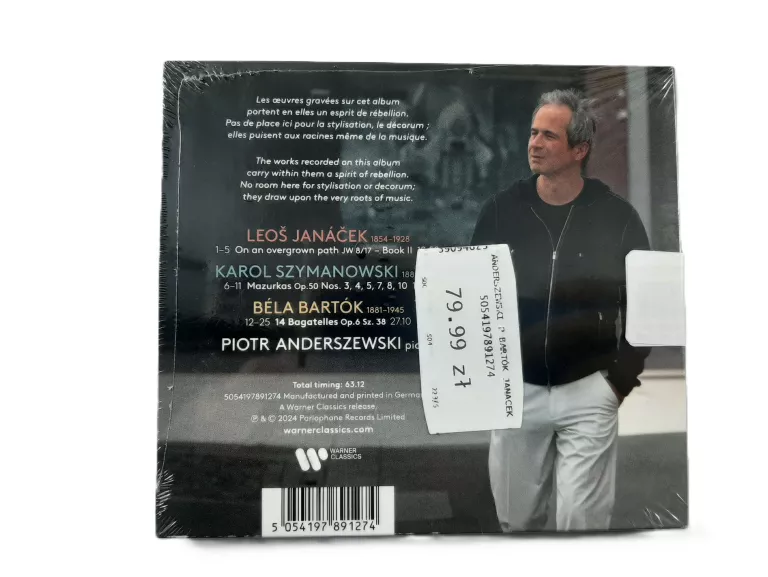 PIOTR ANDERSZEWSKI: BARTÓK, JANAČEK, SZYMANOWSKI [CD]