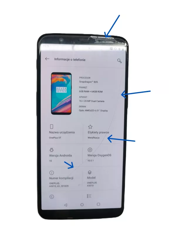 TELEFON ONE PLUS 5T