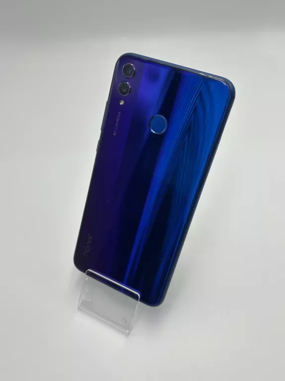 TELEFON SMARTFON HONOR 8X 4 GB/64 GB NIEBIESKO FIOLETOWY SPRAWNY OPIS
