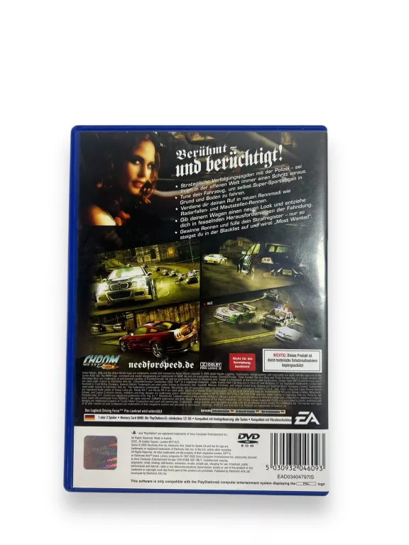 GRA PLAYSTATION2 NEED FOR SPEED MOST WANTED
