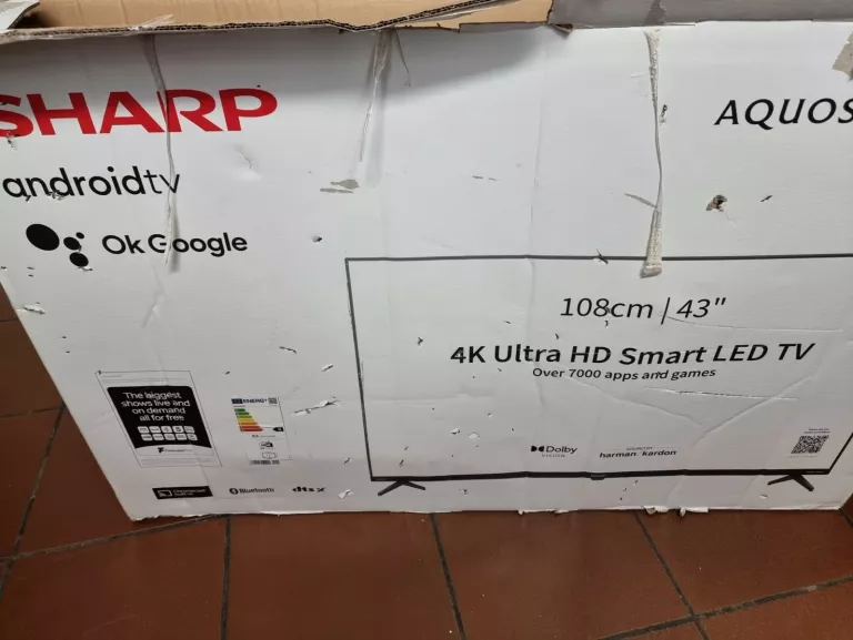 TELEWIZOR SHARP 43FN4EA 43 LED 4K ANDROID TV