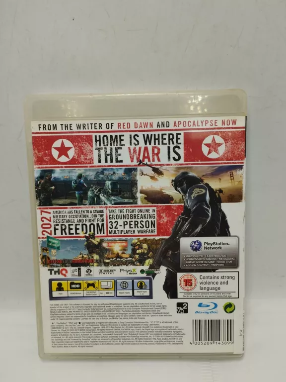 GRA HOMEFRONT PS3