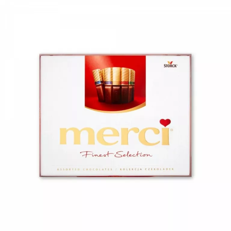 CZEKOLADKI MERCI FINEST SELECTION 250 G