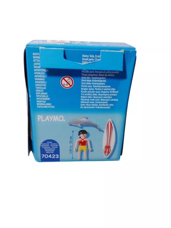 KLOCKI PLAYMOBIL 70423 DZIEWCZYNA NA DESCE SURFINGOWEJ