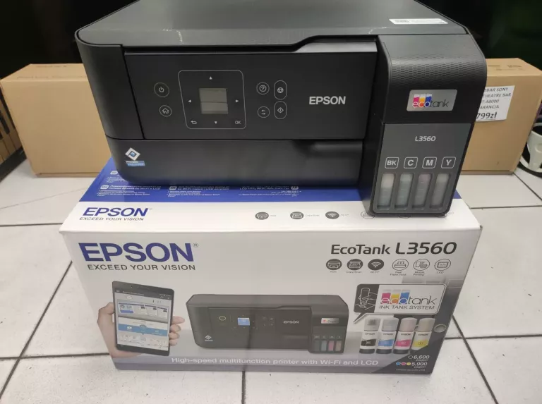 URZĄDZENIE WIELOFUNKCYJNE EPSON ECOTANK L3560 PUDEŁKO