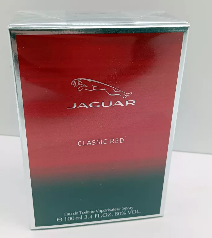 WODA TOALETOWA JAGUAR CLASSIC RED 100ML CZERWONY