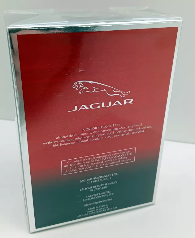 WODA TOALETOWA JAGUAR CLASSIC RED 100ML CZERWONY