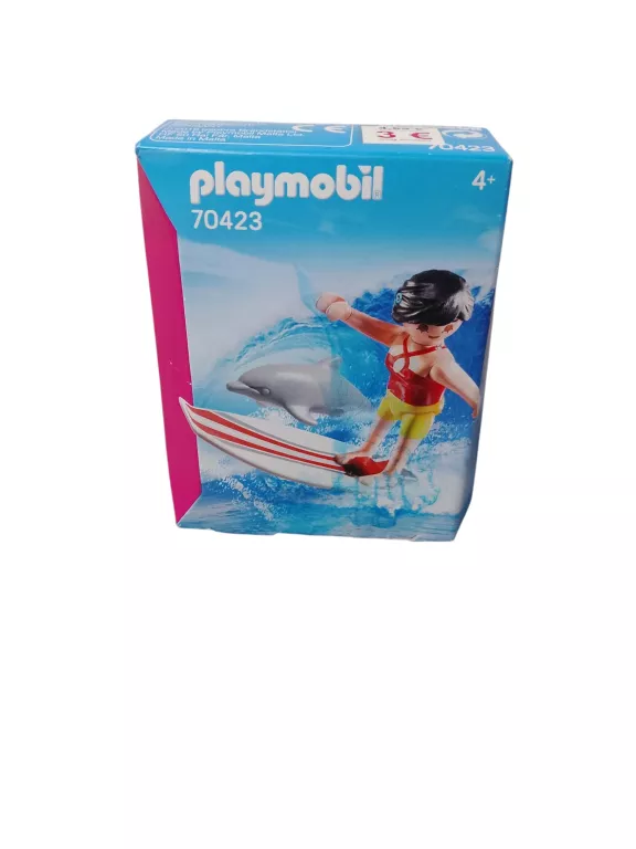 KLOCKI PLAYMOBIL 70423 DZIEWCZYNA NA DESCE SURFINGOWEJ