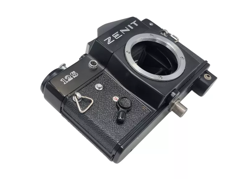 APARAT FOTOGRAFICZNY ZENIT 12S FOTOSNAJPER DUŻY ZESTAW