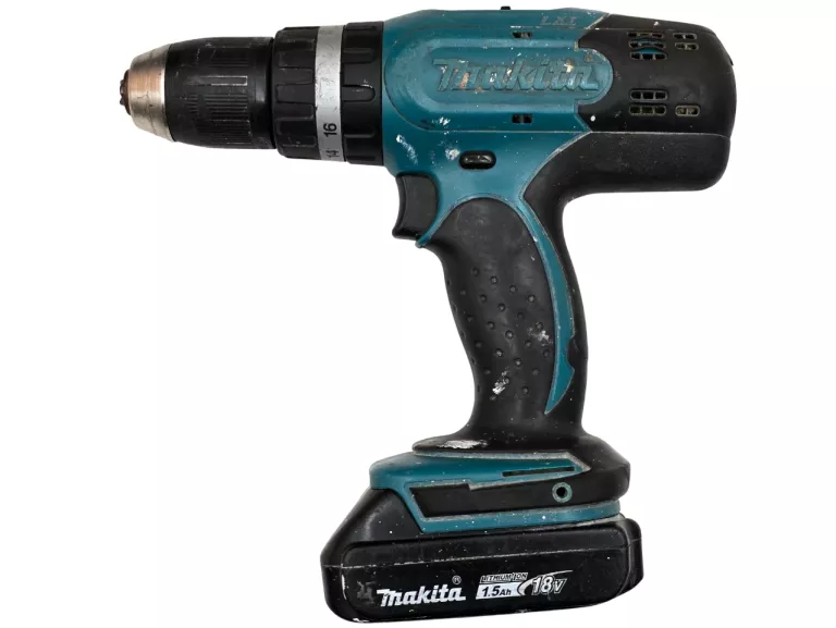 WIERTARKO-WKRĘTARKA UDAROWA MAKITA DHP 453 42/27NM 18V 1300RPM +AKU 1,5AH