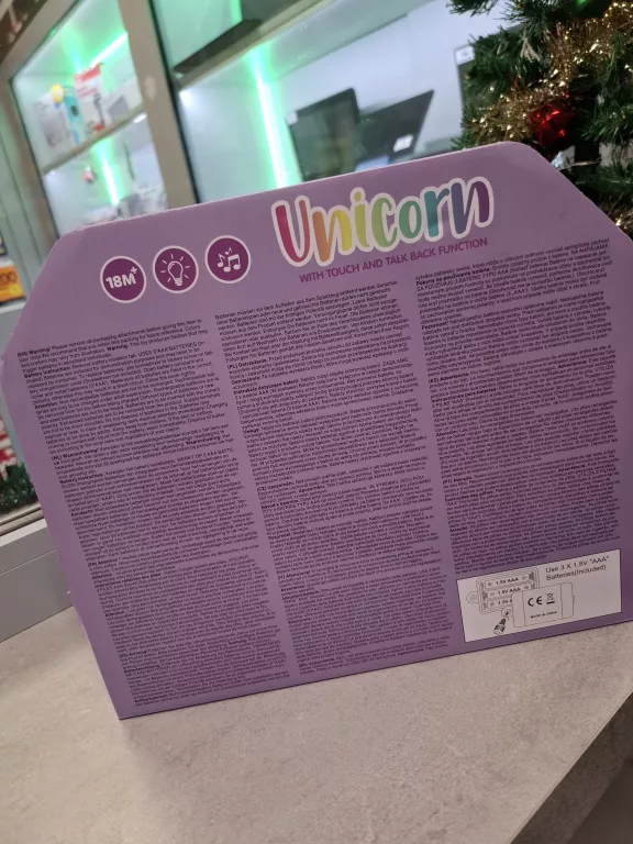 ZABAWKA INTERAKTYWNA UNICORN 18M+  TRY ME