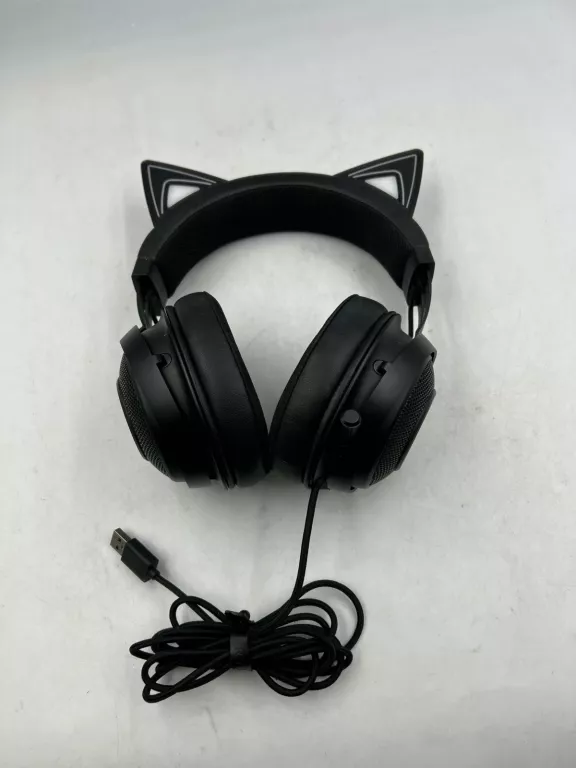 SŁUCHAWKI KOMPUTEROWE RAZER KRAKEN KITTY CZARNE