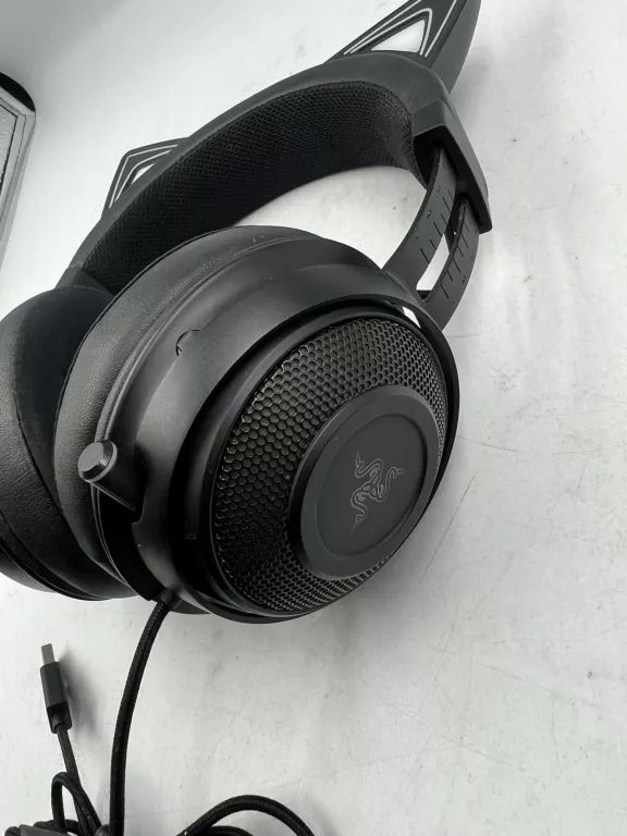 SŁUCHAWKI KOMPUTEROWE RAZER KRAKEN KITTY CZARNE