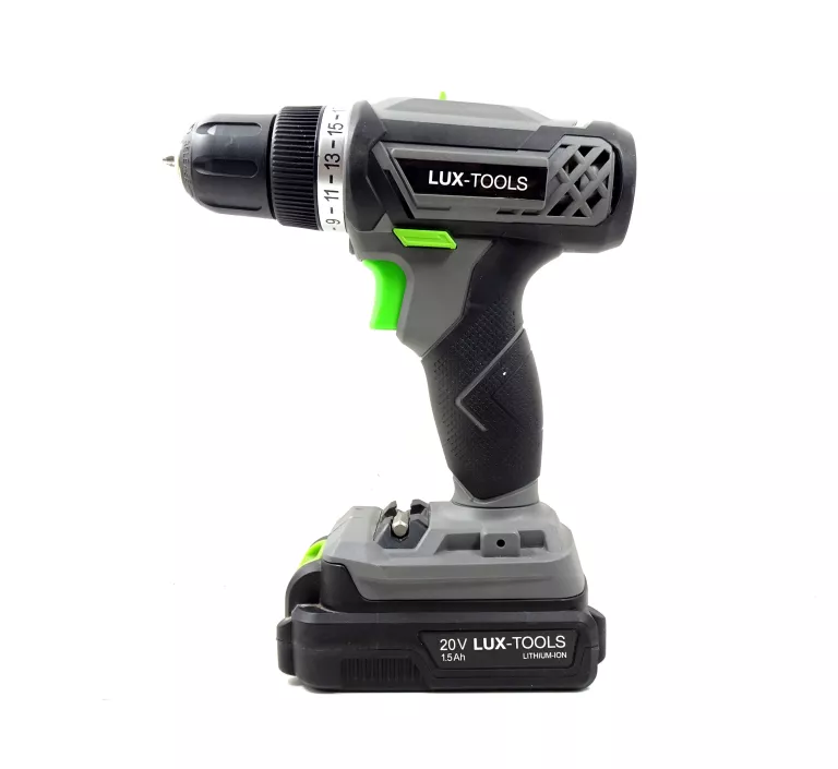 WKRĘTARKA LUX TOOLS ZASILANIE AKUMULATOROWE 20V A-BS-20 SET