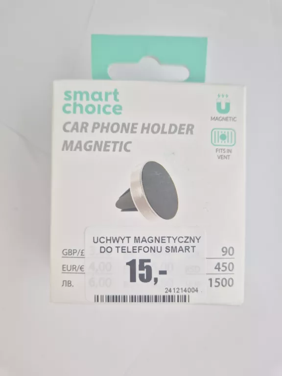 UCHWYT MAGNETYCZNY DO TELEFONU SMART CHOICE