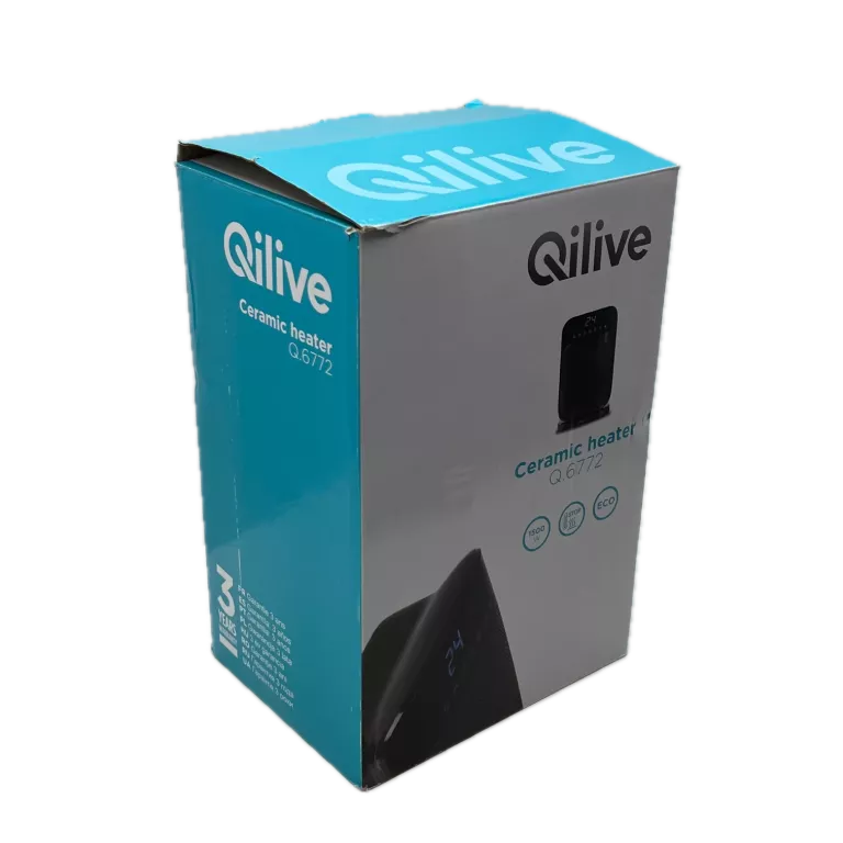GRZEJNIK QILIVE Q.6772 1500W CZARNY OKAZJA!