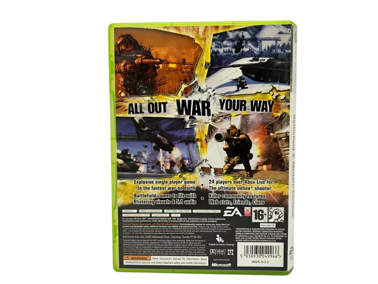 GRA NA XBOX360 BATTLEFIELD 2 MODERN COMBAT