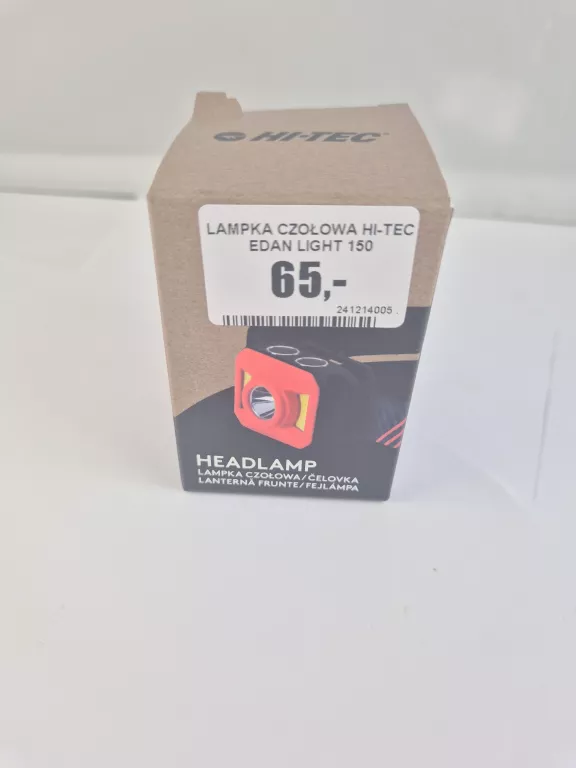 LAMPKA CZOŁOWA HI-TEC EDAN LIGHT 150