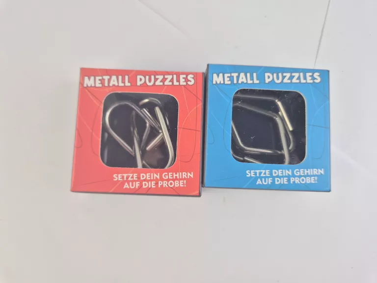 PUZZLE METALOWE RÓŻNE