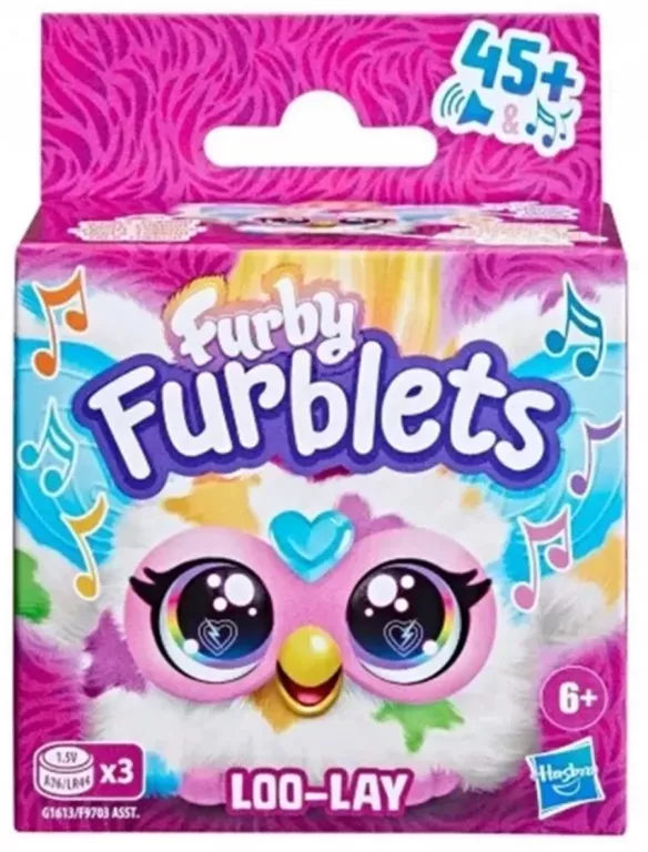 INTERAKTYWNY ZWIERZAK HASBRO FURBY FURBLETS LOO-LAY IDEALNE NA PREZENT