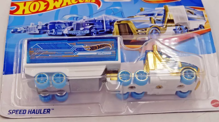 HOT WHEELS TRACK FLEET AUTKO TRANSPORTER SPEED HAULER HTY58