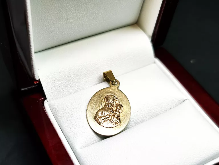 zlota-zawieszka-matka-boska-175g-583-jana-pawla-ii-20-mikolow-goold