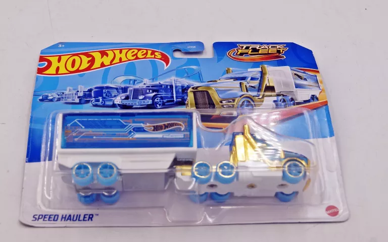 HOT WHEELS TRACK FLEET AUTKO TRANSPORTER SPEED HAULER HTY58