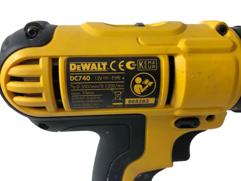 WKRĘTARKA DEWALT DC740 KOMPLET