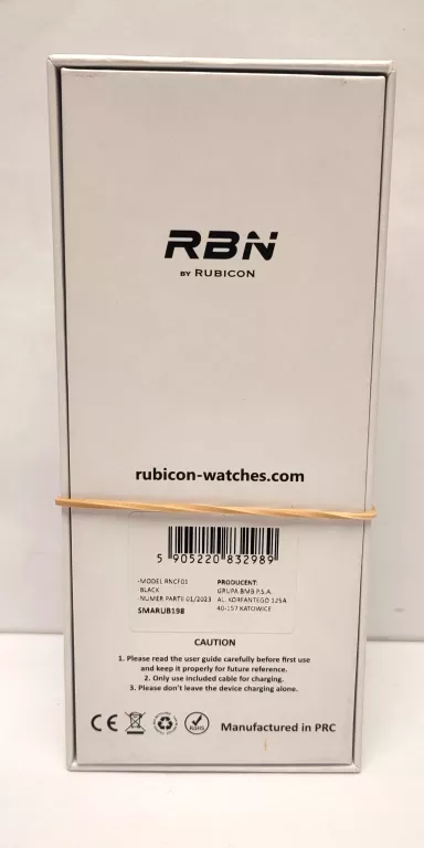 SMARTWATCH RUBICON RNCF01