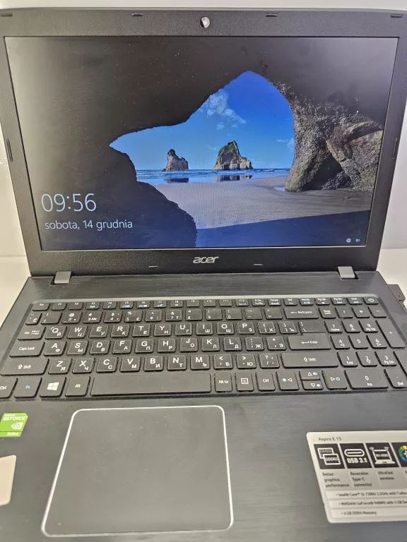 LAPTOP ACER ASPIRE E15 E5-575G