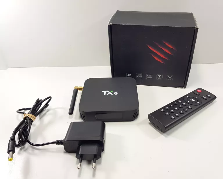 SMART BOX TX6 ANDROID TV 4/32GB!!