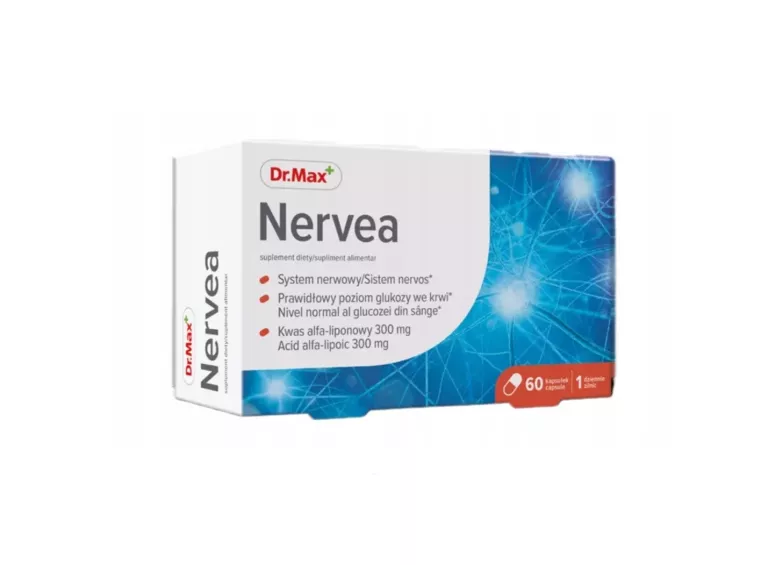 DR.MAX NERVEA SUPLEMENT DIETY, 60 KAPSUŁEK