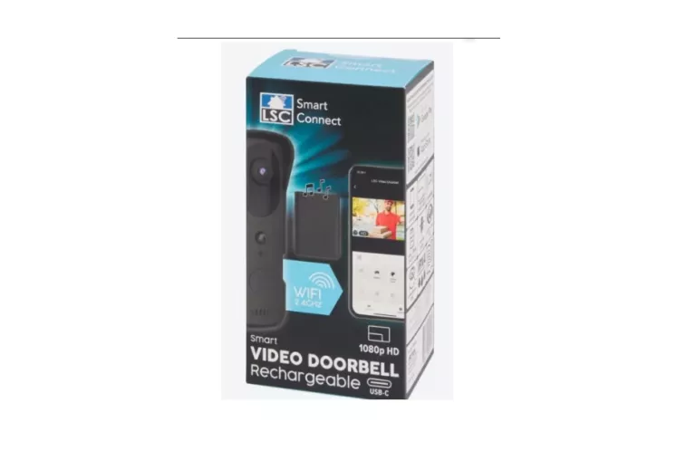 WIDEOWIZJER DOMOFON LSC SMART CONNECT VIDEO DOORBELL 1080P