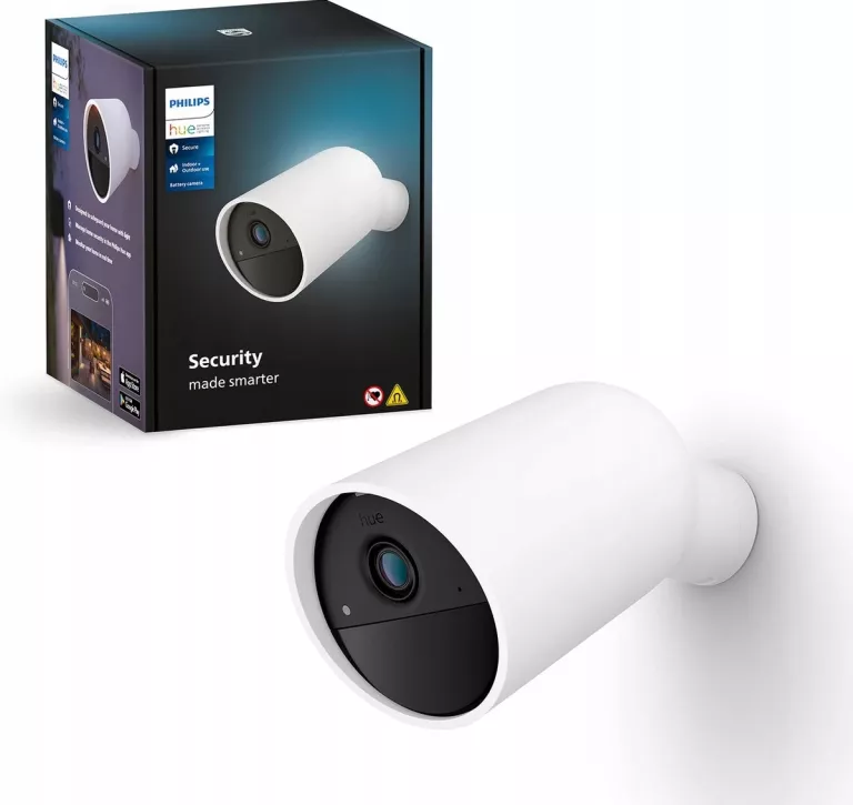 KAMERA IP WEWNĘTRZNA PHILIPS HUE SECURE NA BATERIĘ BIAŁA