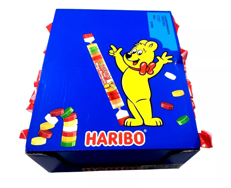 HARIBO MEGA-ROULETTE ŻELKI OWOCOWE 45 G