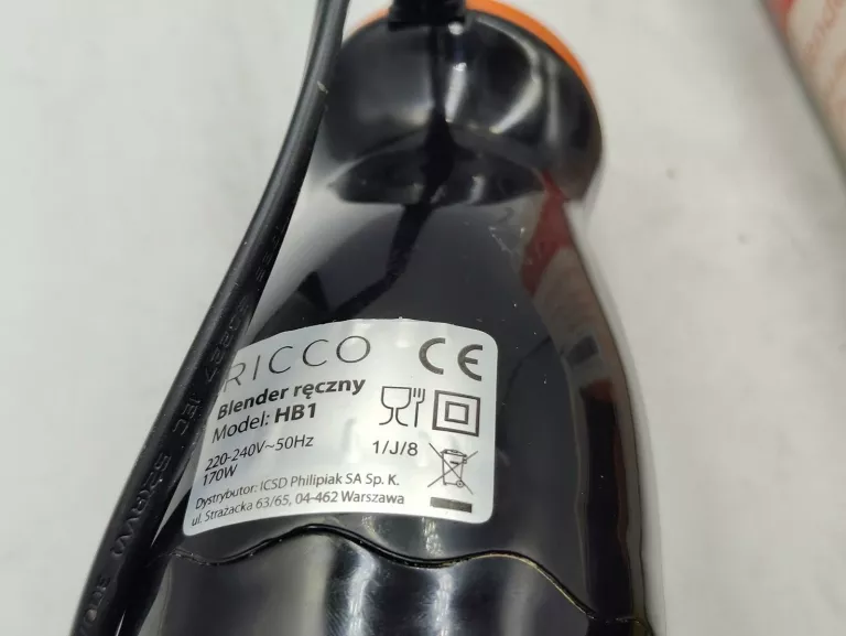 BLENDER RĘCZNY RICCO HB01