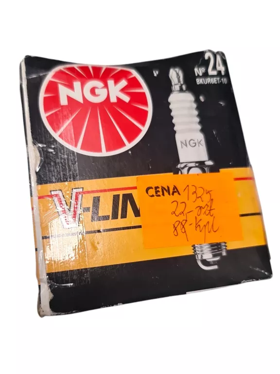 NGK V-LINE 24 BKUR6ET-10 3045 ŚWIECE ZAPŁONOWE  ŚWIECA ZAPŁONOWA 4 SZT