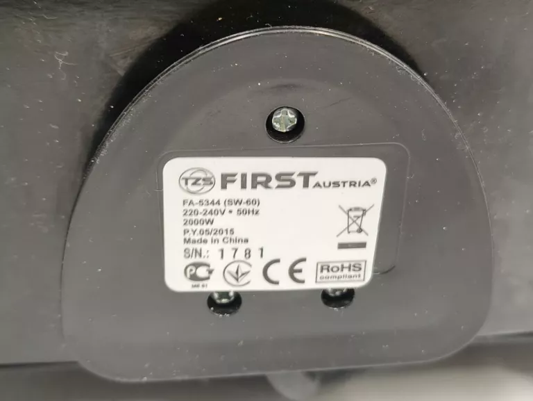 GRILL ELEKTRYCZNY FIRST FA-5344