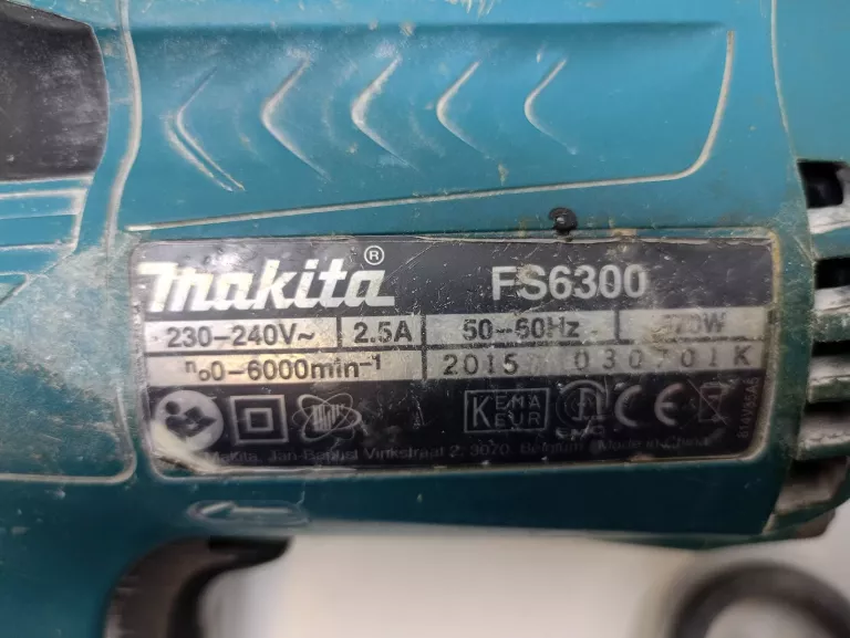 WKRĘTARKA DO REGIPSÓW MAKITA FS6300